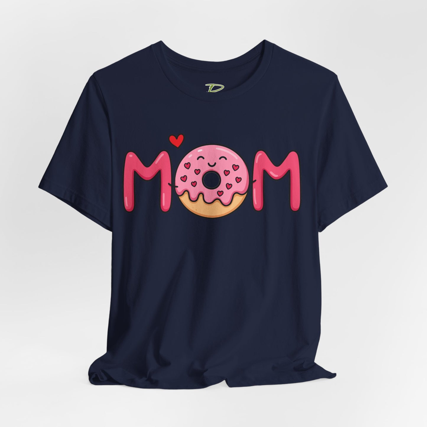 Mom Donut Tee - Lightweight Fabric T-shirt - Mother's Day Gift - Birthday Gift - Funny Gift - Donut Lover Gift