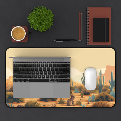 Desert Landscape Mousepad 12” × 22”