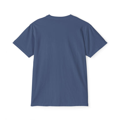 Cute 3D Cats in Pocket T-Shirt - Unisex Garment-Dyed Pocket Tee