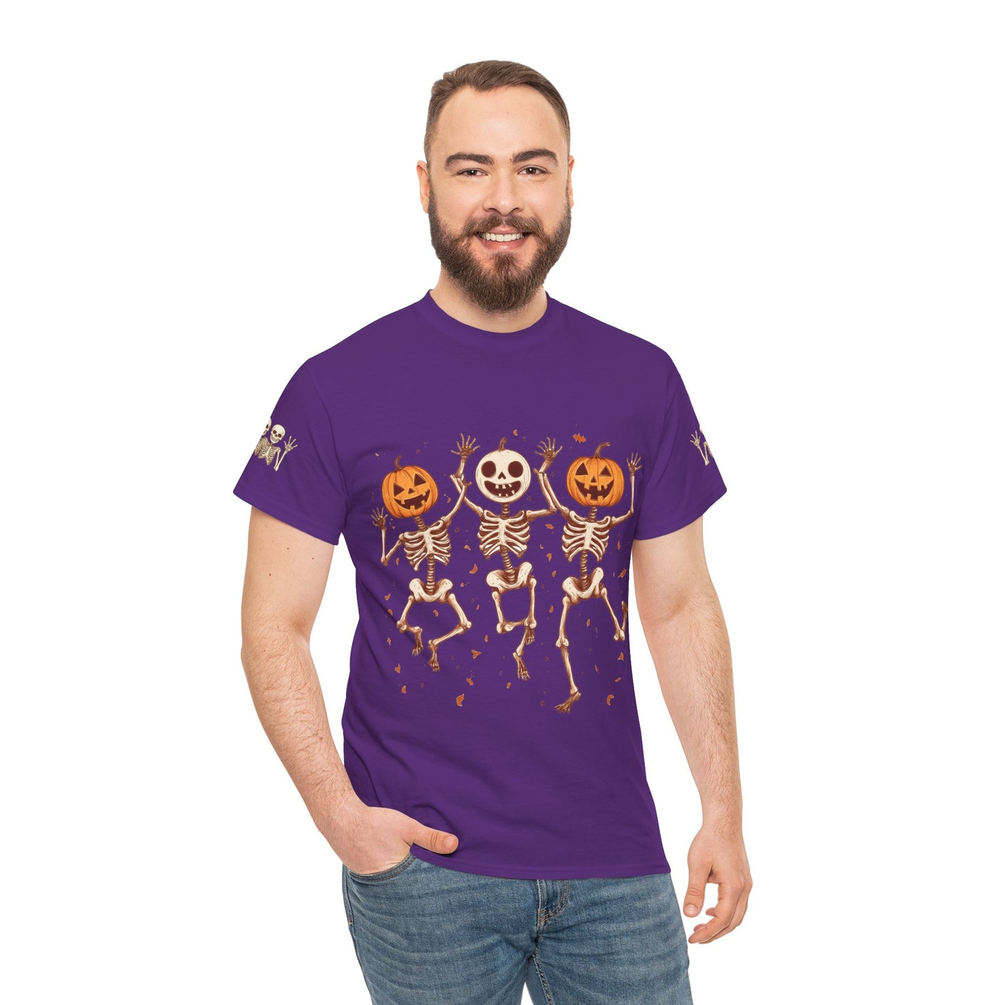 Halloween T-shirt - Unisex Heavy Cotton Tee