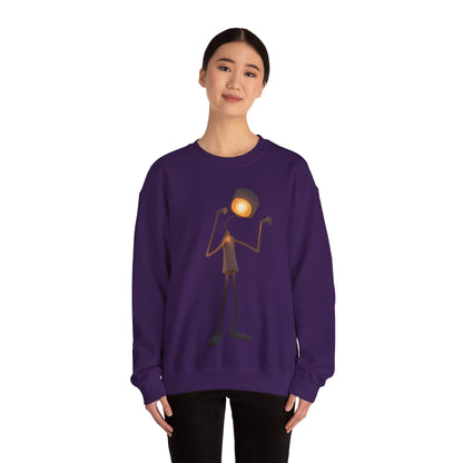 Victory Lamp Crewneck Sweatshirt - Unisex Heavy Blend™ Crewneck Sweatshirt