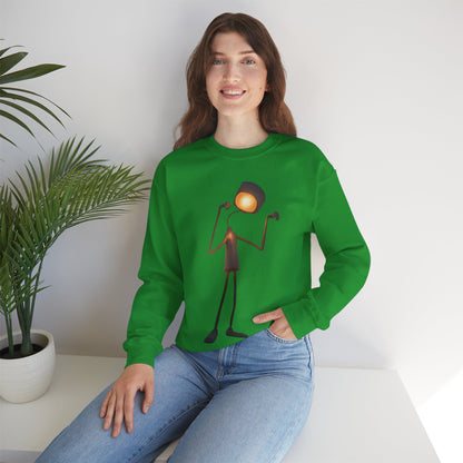 Victory Lamp Crewneck Sweatshirt - Unisex Heavy Blend™ Crewneck Sweatshirt
