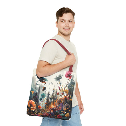 Nature and Castle Tote Bag