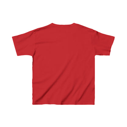 Kids Heavy Cotton™ Tee - Kids Heavy Cotton™ Tee with Design of Smiling Girl Holding a Red Phone