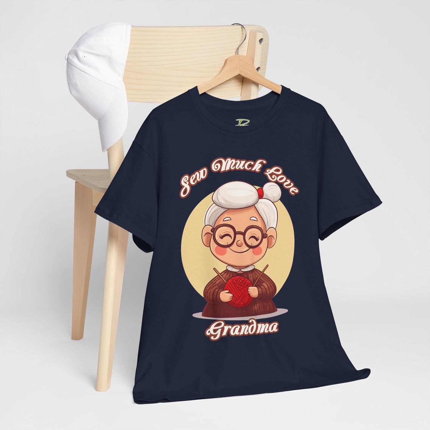 Sew Much Love Grandma Unisex Heavy Cotton Tee