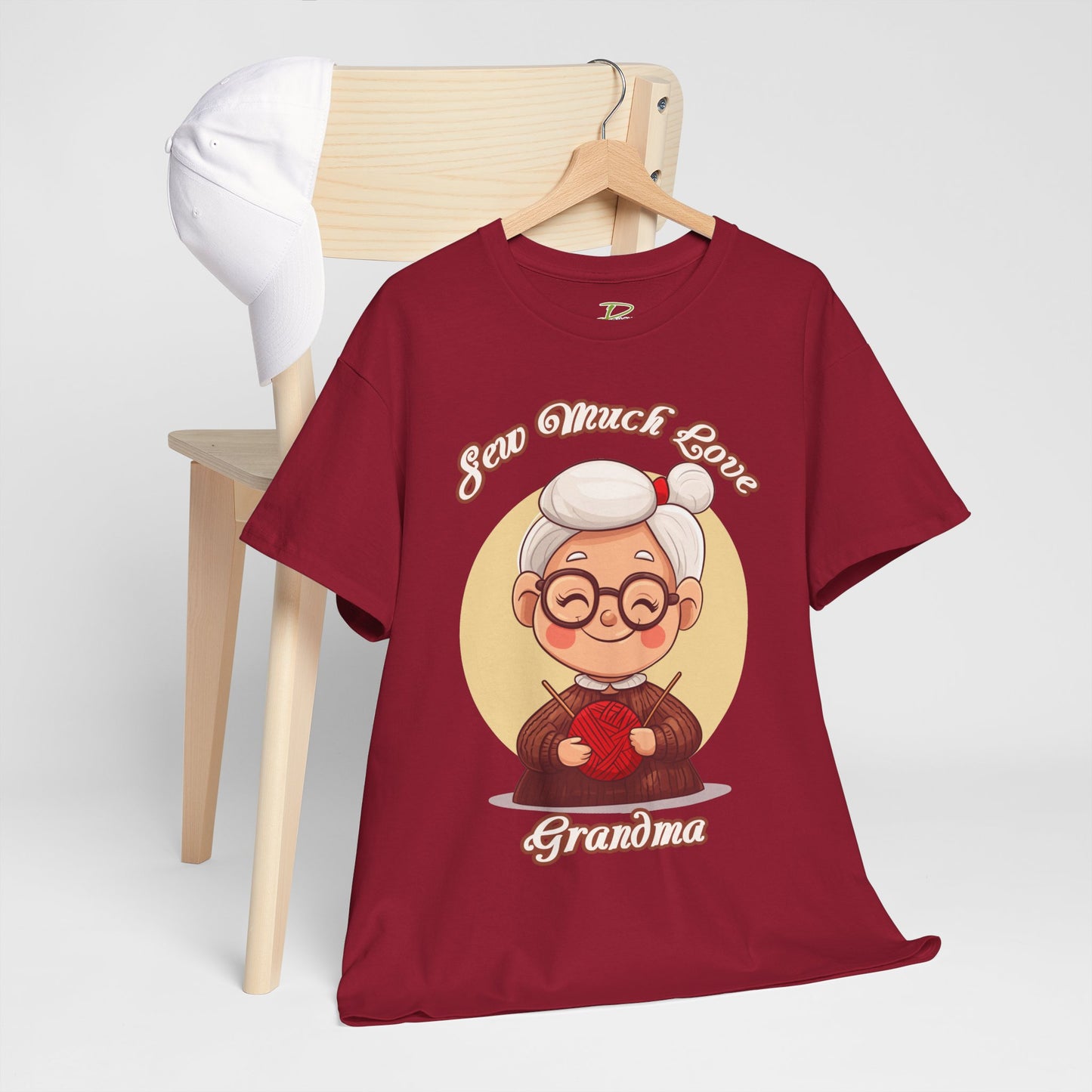 Sew Much Love Grandma Unisex Heavy Cotton Tee