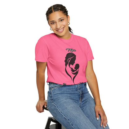 Garment-Dyed T-shirt - Mom's Unconditional Love Design