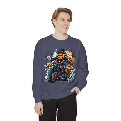 Cool & Spooky Unisex Garment-Dyed Sweatshirt