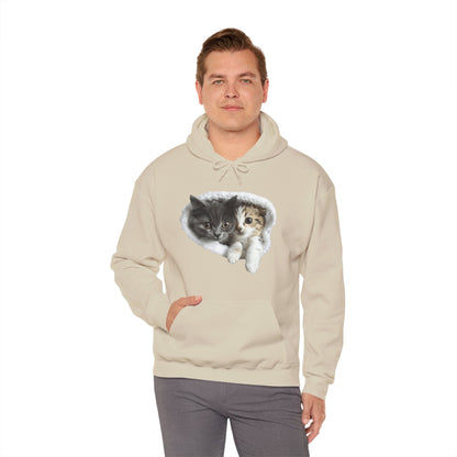 Cute Cat Design for Cat Lovers - Unisex Heavy Blend™ Hooded Sweatshirt