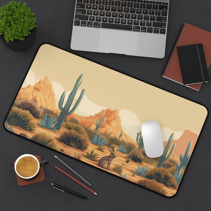 Desert Landscape Mousepad 12” × 22”