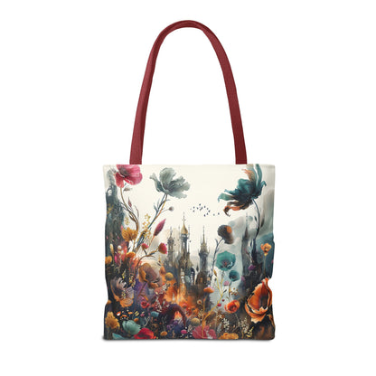 Nature and Castle Tote Bag