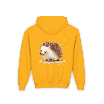 Back side Kids hedgehog sweatshirt