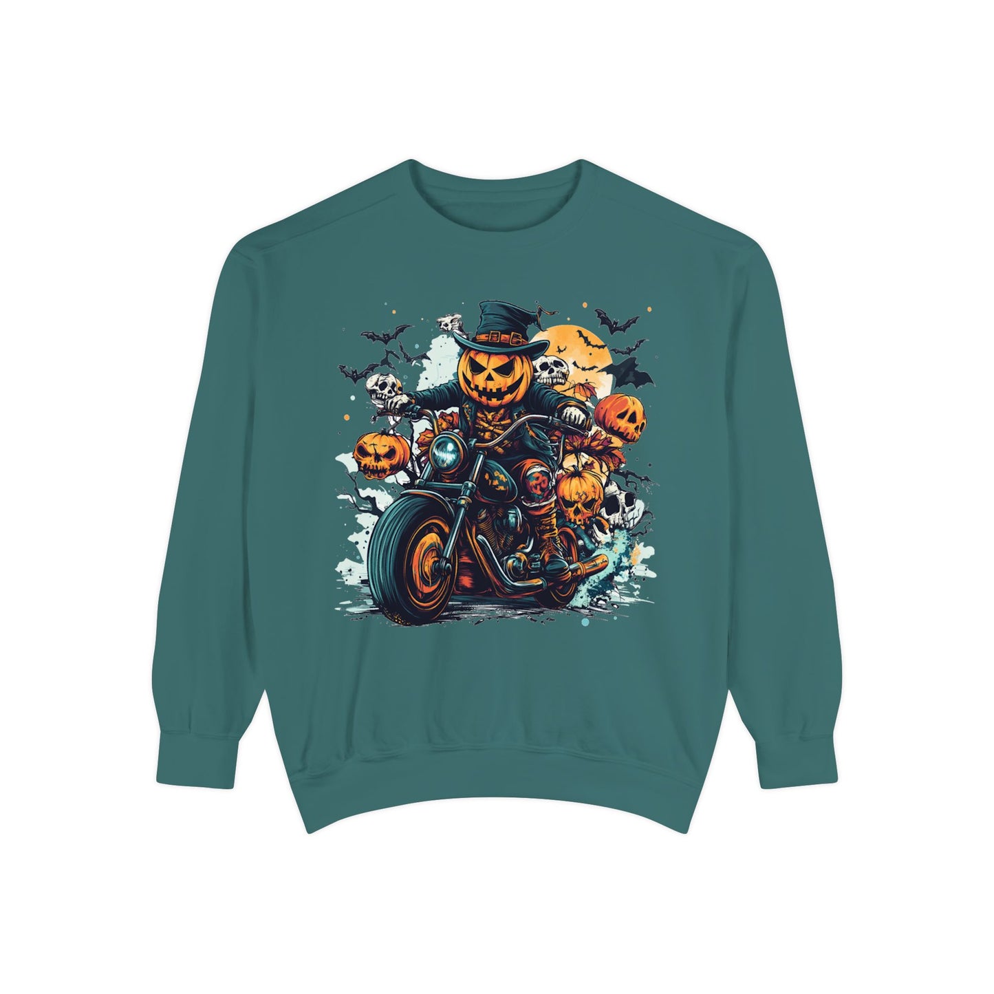 Halloween-themed unisex sweatshirt