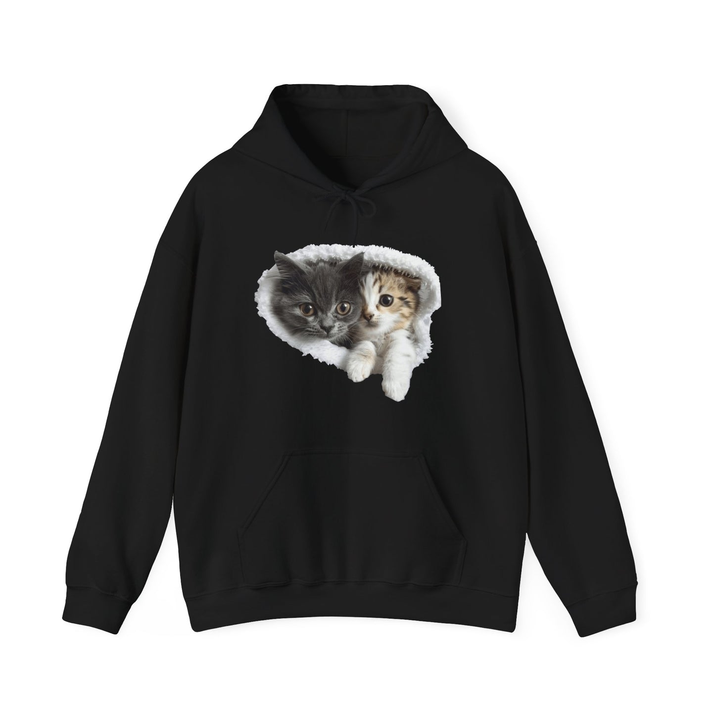 Cozy cat design sweatshirt