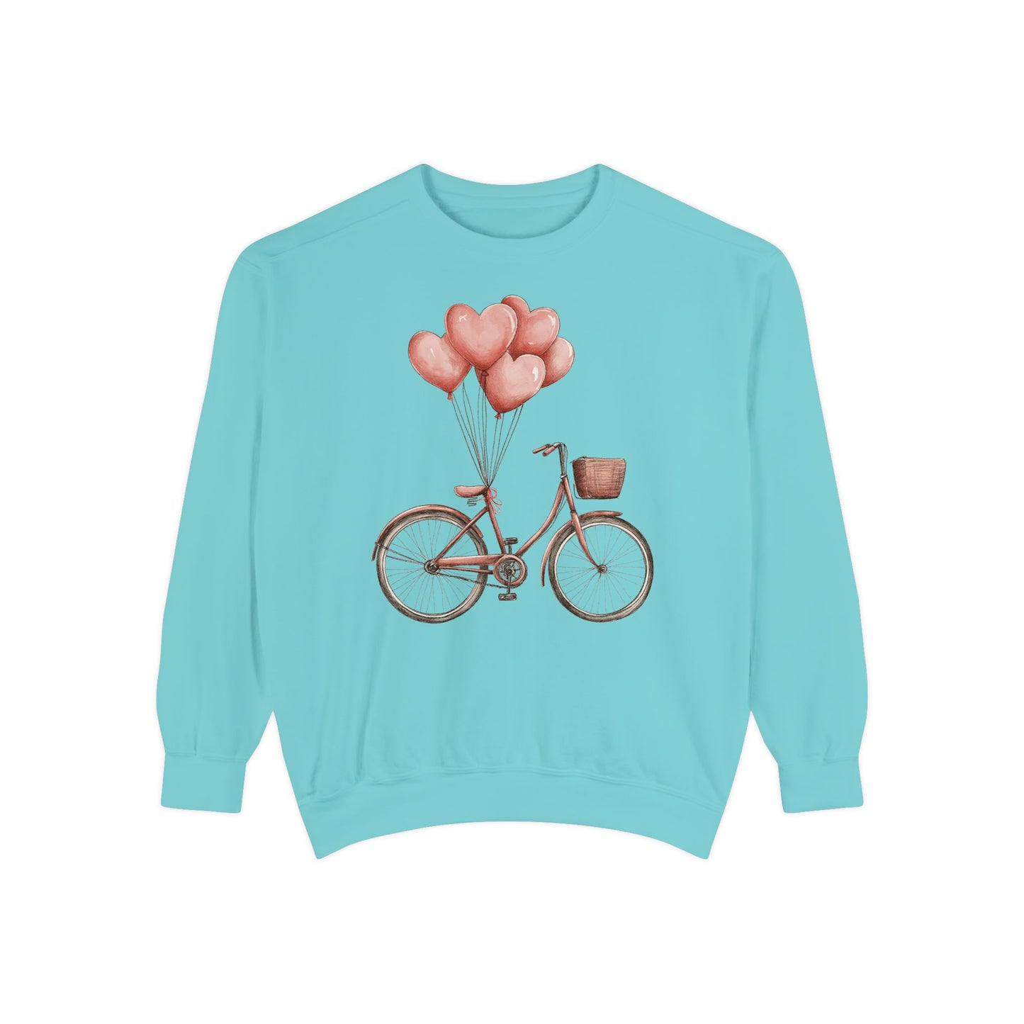 Graphic sweatshirt with bike design