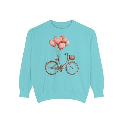 Graphic sweatshirt with bike design