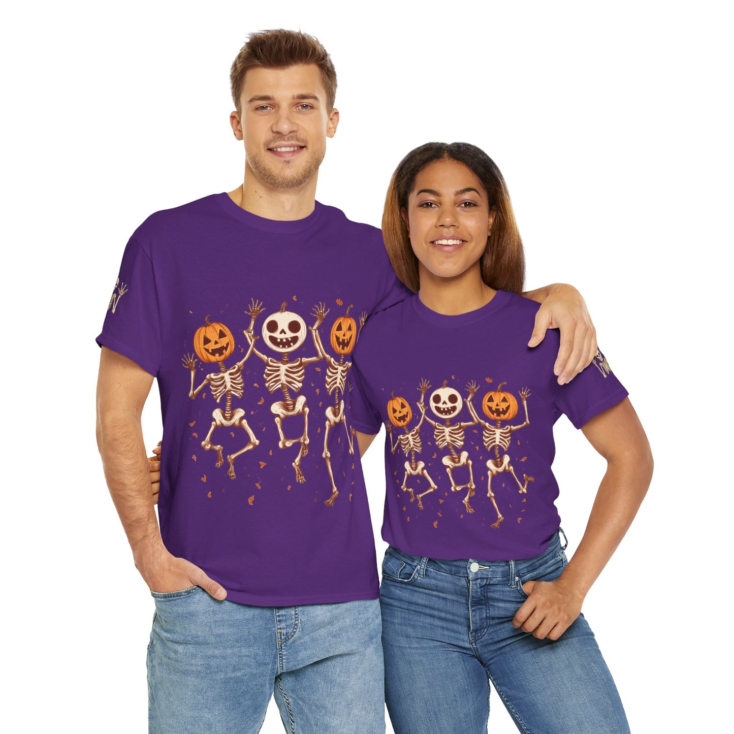 Festive skeleton unisex shirt