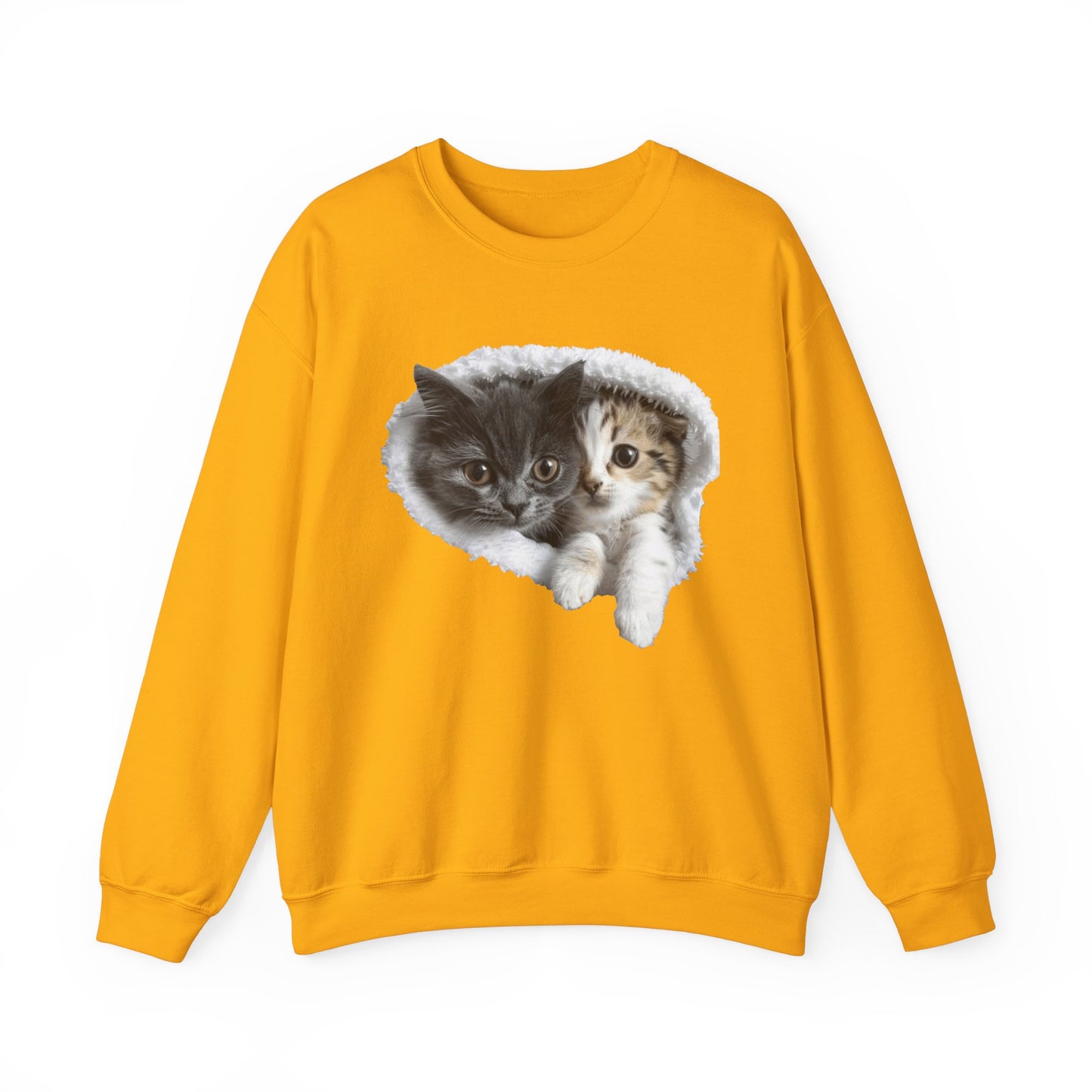 Heavy Blend™ cat crewneck