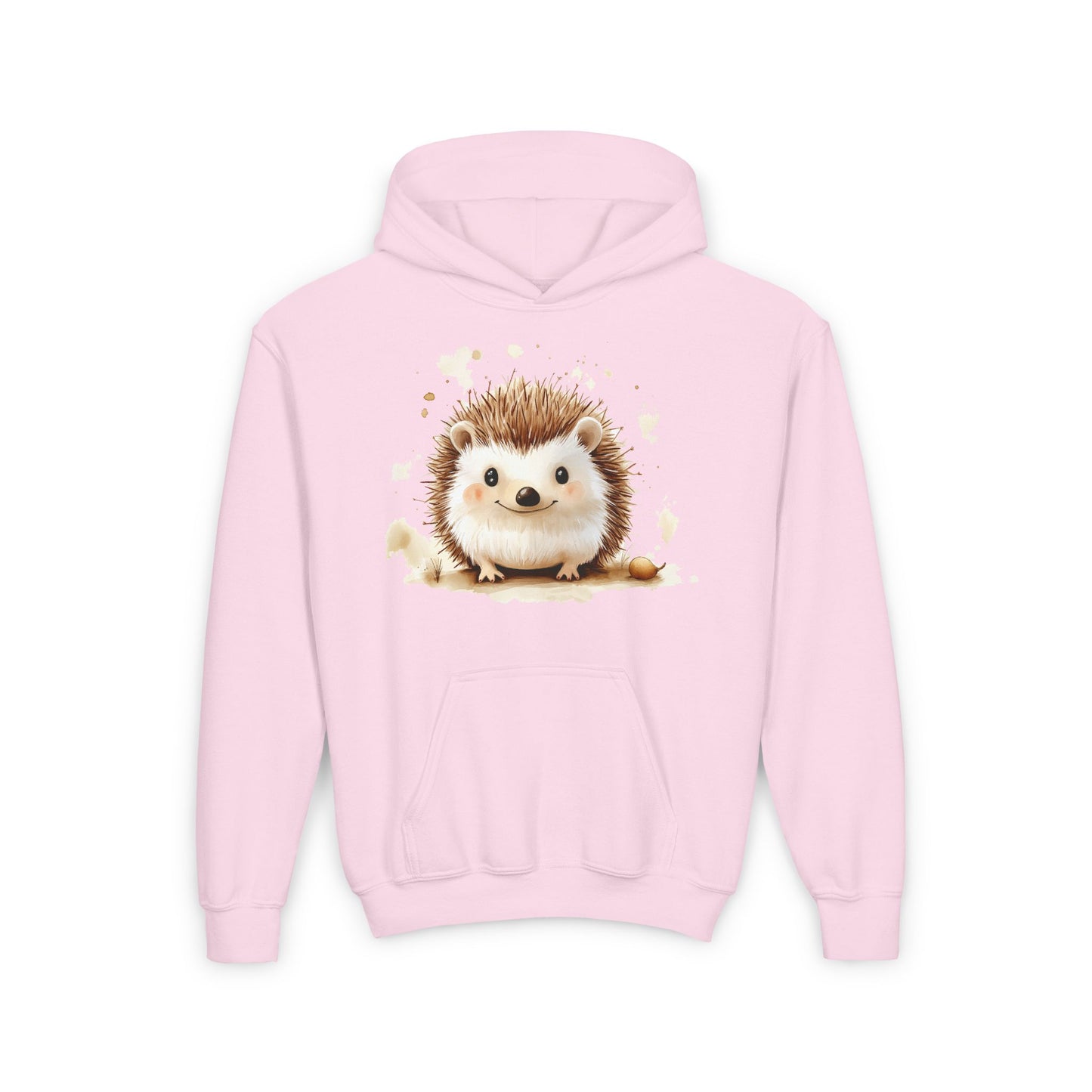 Pink Warm hooded sweatshirt for kids