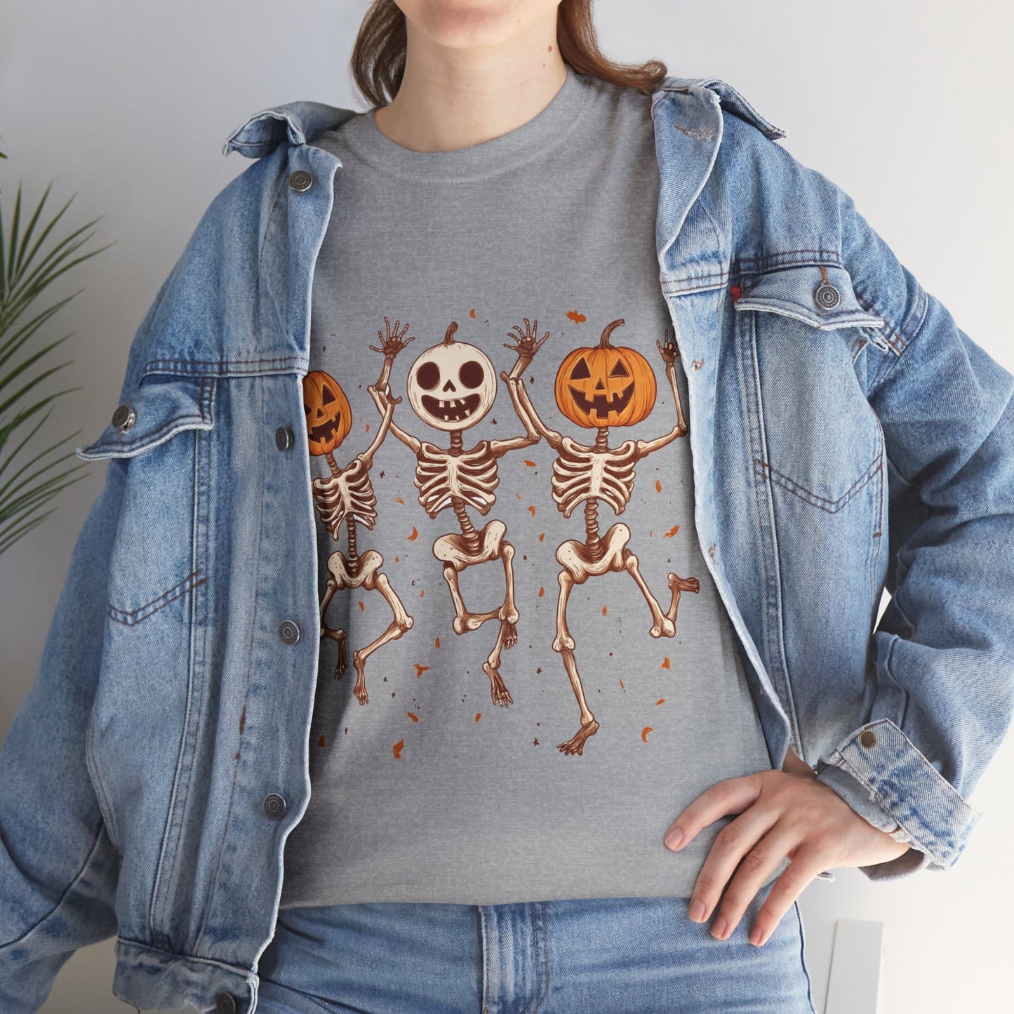 Pumpkin Patch Skeleton T-Shirt