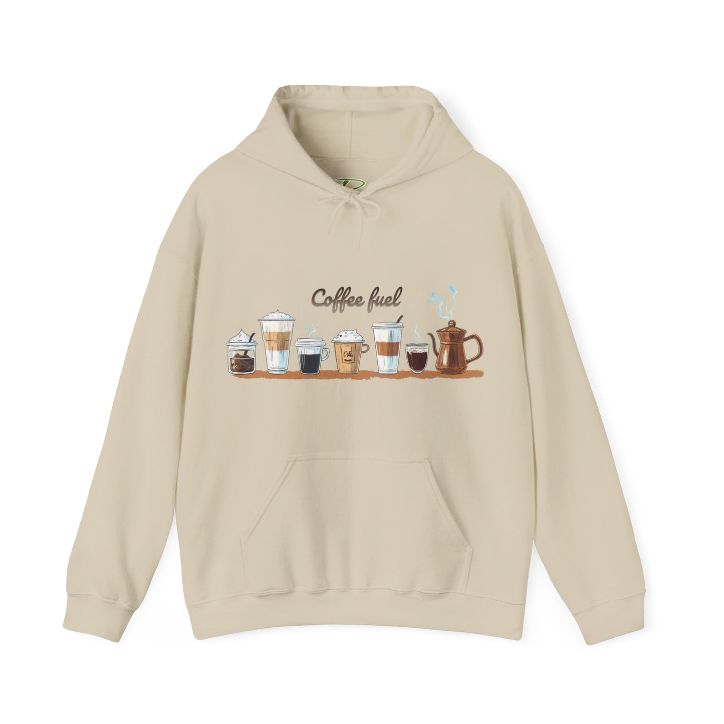 Casual coffee lover hoodie