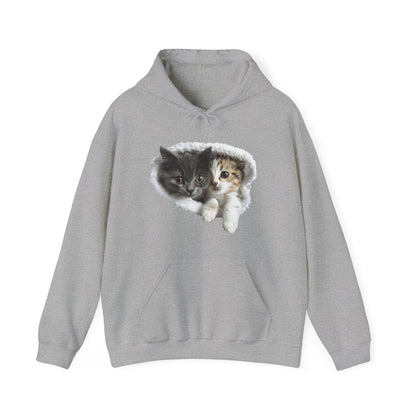 Cute cat hooded sweatshirt