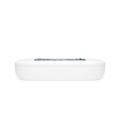UV phone sanitizer box with wireless charging pad, perfect tech gift