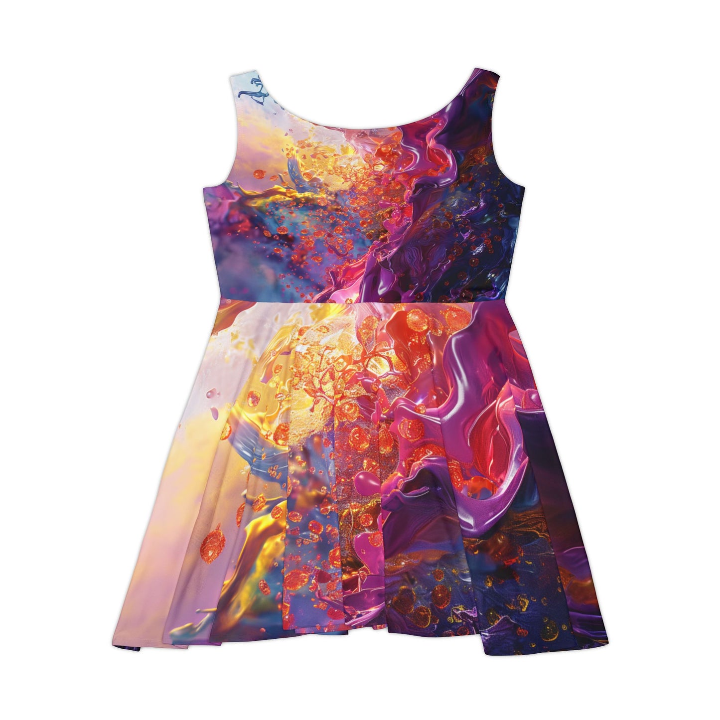 Digital art-inspired dresses