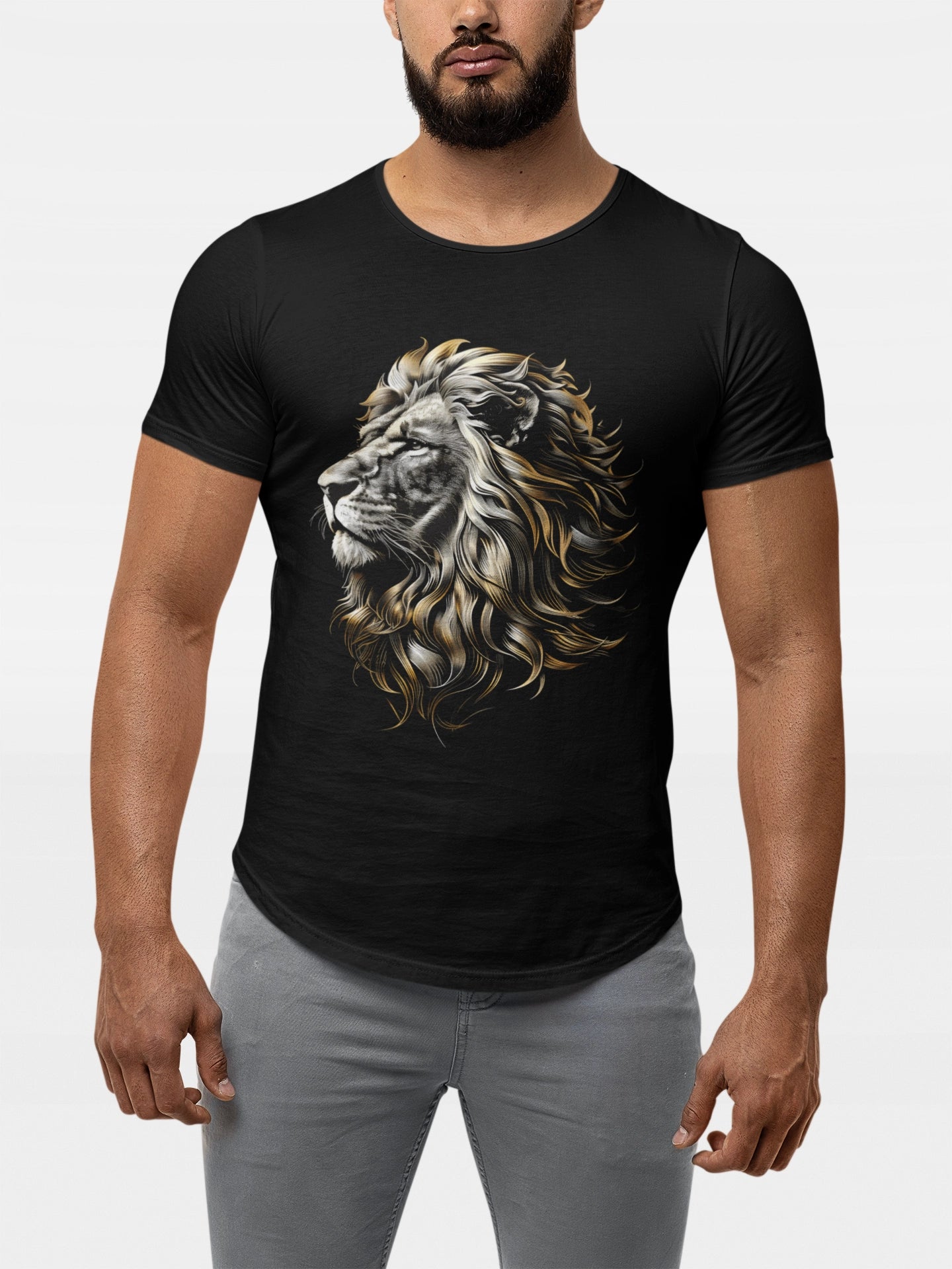 lion shirt mens