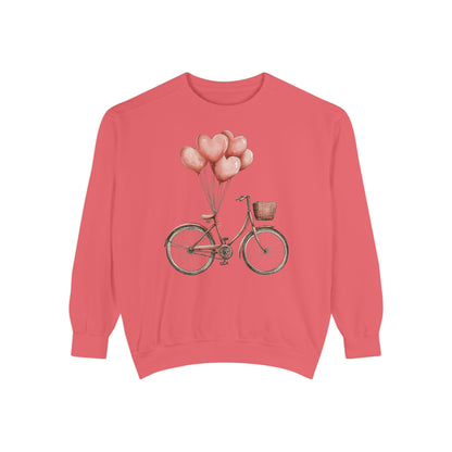 Minimalist vintage bike sweatshirt