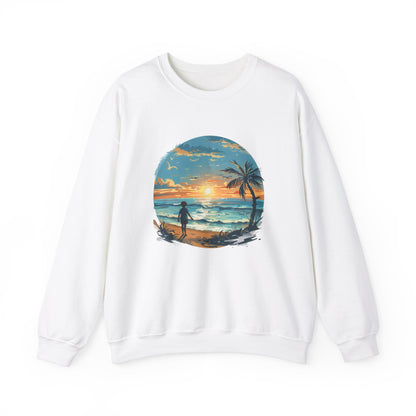 Coastal-inspired sweatshirt